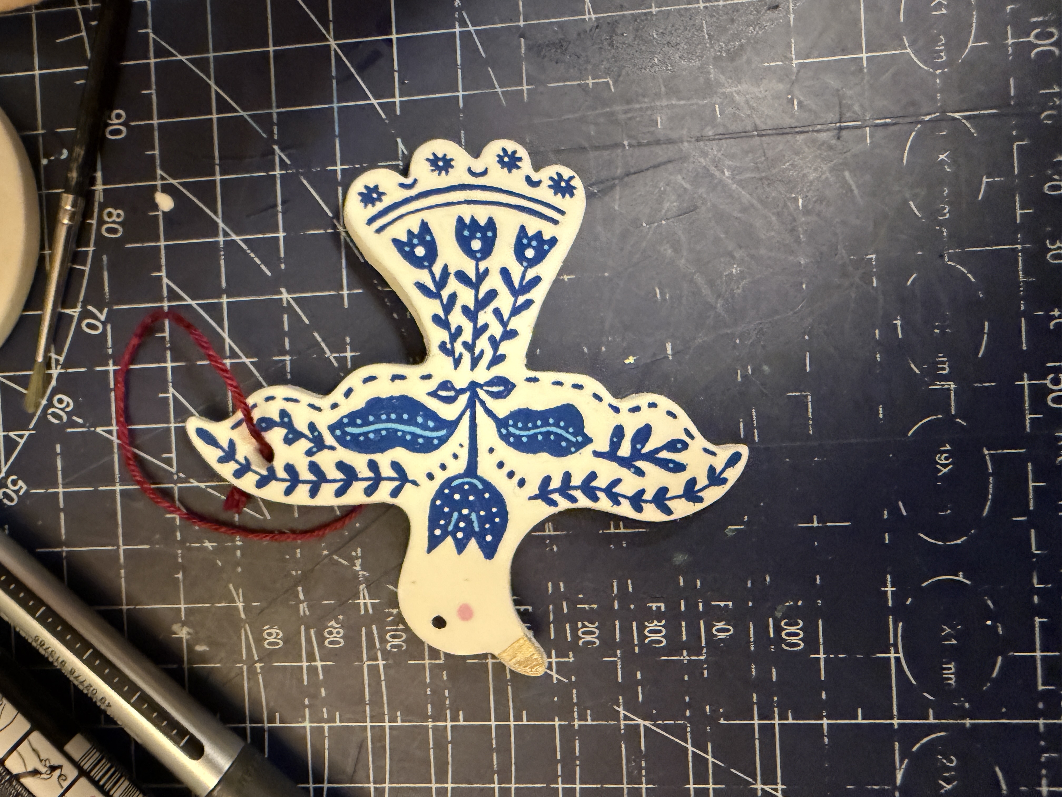 This one was inspired by the colors of Greece.